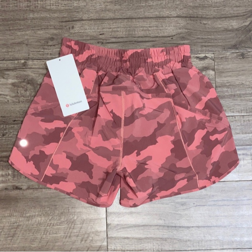 Lululemon Track That Mid-Rise Lined Short 4”